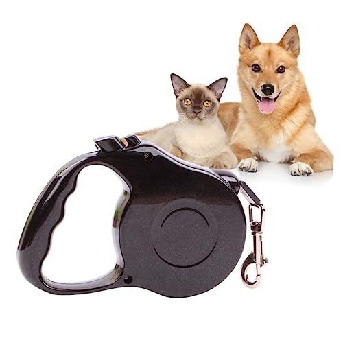 Housoutil Dog Walking Einziehbarer Hundetrainer für Hunde Hundetraining Ergonomisches Design Schwarz von Housoutil