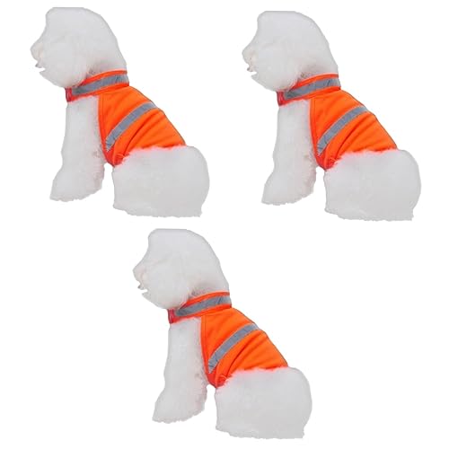 Housoutil Tanktops 3st Laufweste Kätzchen Arbeit Hundekleidung Welpenkleidung von Housoutil