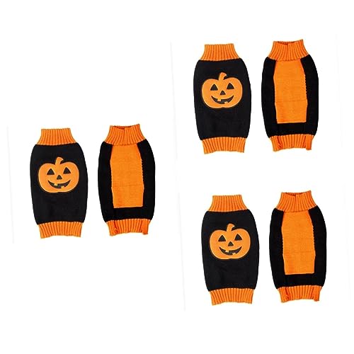 Housoutil 3st Halloweenkostüm Kleiner Hundepullover Halloween-Kleidung Hundepullover Für Kleine Hunde Kostüm Für Halloween Halloween- Kürbis Lustige Dekorationen Haustier Hündchen von Housoutil