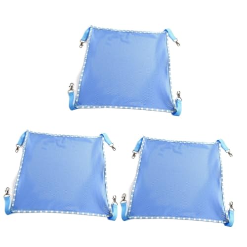 Housoutil 3 Stücke Atmungsaktive Mesh Katze Bett Hängematte Indoor Katze Schlaf Bett Haustier Hängen Käfig Pad L Größe von Housoutil