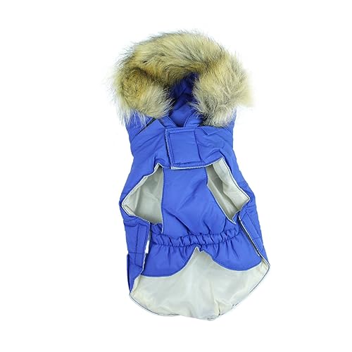 Housoutil 3St Kleidung für Haustierhunde hundemantel Dog Raincoat Kleider Mäntel Jacken mit Baumwollfutter für Haustiere Warmer Mantel für Hund Haustier Hund Baumwollmantel Wintermantel von Housoutil