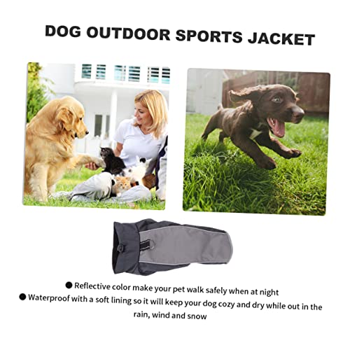 Housoutil 3st Wintermantel Für Hunde wasserdichte Leine Trainingsanzug Overall Für Haustiere Welpen Warmer Mantel Hunde Geburtstagsgeschenk Partykleidung Für Haustiere Haustier Hund Sport von Housoutil