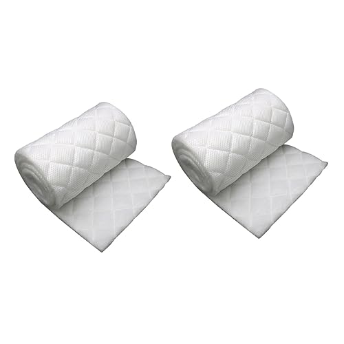 Housoutil 4 Stück Aquarium Filter Cotton Fish Tank Filter Fresh Water Tank Filter mxcm Filter Cotton Filterpad für Aquarien Filter Catton Schwamm Filtermatte Baumwolle für Aquarien Weiß von Housoutil