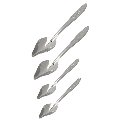 Housoutil 4pcs Papagei Feeder Hand Fütterung Edelstahl Vogel Feeder für Papageien von Housoutil