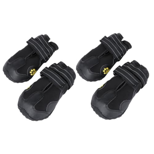 Housoutil Warme Hundeschuhe 4 Stück Schneestiefel für Pfoten Bequeme Passform Größe 7 Housoutil Warme Hundeschuhe 4 Stück Schneestiefel für Pfoten Bequeme Passform Größe 7 von Housoutil