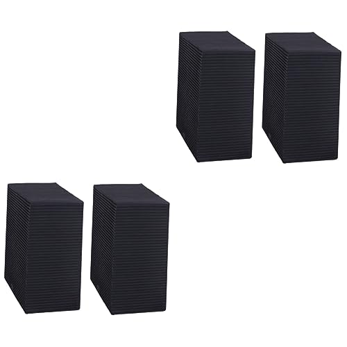 Housoutil Sieb 4 Stück aktivkohlefilter aktivkohle Filter Honeycomb Filter Activated Carbon Filter Activated Charcoal Filter Fish Tank Filtration altivkohlefilter Bienenwabe Holzkohle von Housoutil