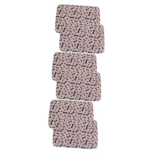 Housoutil 6 Stück Haustier-PIPI-Matte Urin-Pads Für Hunde Große Urin-Pads Hunde-Urin-Matte Doggy-PIPI-Pad Welpen-PIPI-Pad Wee-Pads Für Hunde Haustier-PIPI-Pads Für Katzen Waschbare von Housoutil