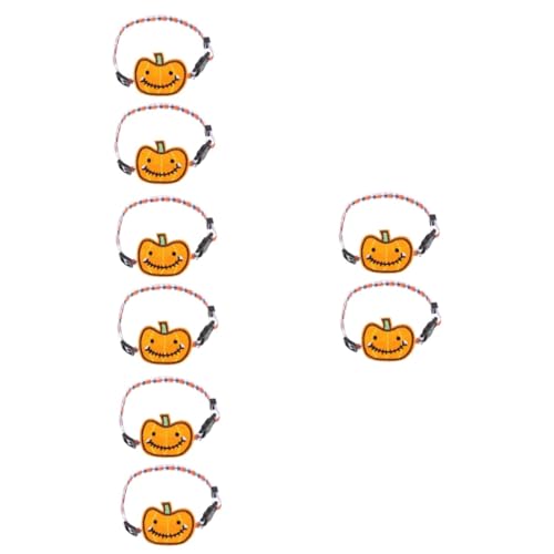 Housoutil 8 STK Halloween-Katzenhalsband Party-Welpenhalsband Hundehalsband mit Kürbismuster welpen Katze hundehalsband Haustierhalsbanddekoration waschbar schmücken Krawatten von Housoutil