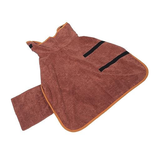 Housoutil Hundebademantel Haustier-trockentuch Waschbarer Bademantel Aus Polyester Bequemer Bademantel für Hunde Welpen-Badetuch Lustiges Design von Housoutil