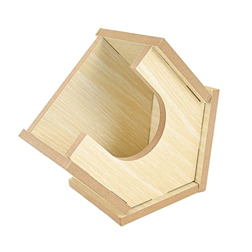 Housoutil Hamster Holz Schlaf Exquisite Hideaways Komfort Haustier Nest Entspannung von Housoutil