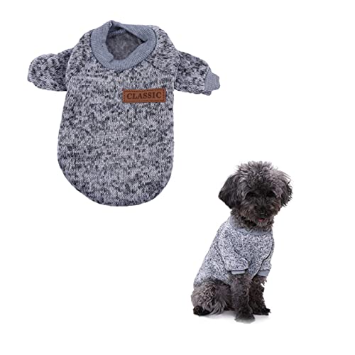 Housoutil -Spielzeug Pullover für Haustiere Herbst und Winter der Hund Kleiner Hundepullover Katzenkleidung Haustier Wintermantel die Katze Kapuzenpullover Haustierzubehör von Housoutil