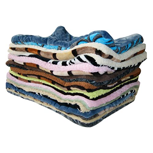 Housoutil Fleece-Matte für Haustiere Haustier-Winterdecke fürs Bett hundebett Matte matratzenschoner Hundehütte Matte Bettkissen für Haustiere Drucken Hundedecke Bettdecke von Housoutil