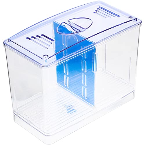 Housoutil Aquarium Brüterei Inkubator Betta Zucht Box Leichte Acryl Doppel Tank Sicher für Fische von Housoutil