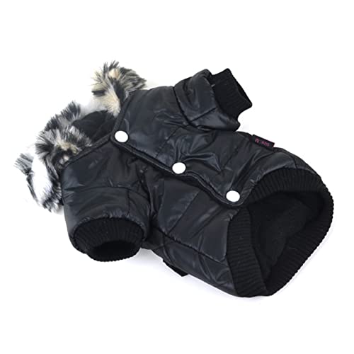 hundemantel für französische Bulldogge Dog Raincoat hundemantel für mops Hunde Pulli hundepulli Kleider Kleidung Hunde-Hoodie Welpen-Hoodie Hündchen Jacke mit Hut Baumwollmantel von Housoutil