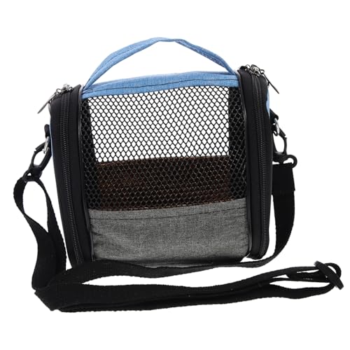 Housoutil Tragbare Vogel Träger Tasche Papagei Reise Käfig Atmungsaktive Mesh Outdoor Papagei Träger Matte Haustier-freundliche von Housoutil