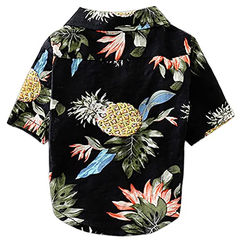 Housoutil Kühlweste für Haustiere Hundehemd Sommerhemden Hundekleidung modische Sommeroutfits Hawaii-Shirt Haustierbluse kreatives Hundekostüm großer Halsband Sommerkleid von Housoutil