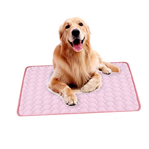 Housoutil Cool Pet Pad Indoor Katzen- und Hundekissen Waschbares Haustierzubehör 50x40cm Kühlendes Design für Katzen und Hunde von Housoutil