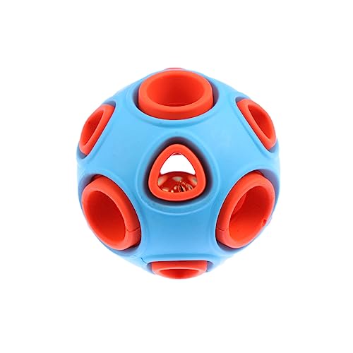 Housoutil Welpenspielzeug Für Kleine Rassen Pet Kicherball Ballspielzeug Für Hunde Kauspielzeug Dogman-Spielzeug Spielzeug Für Kleine Hunde Kleines Hundespielzeug Ball Spielen Kauen von Housoutil