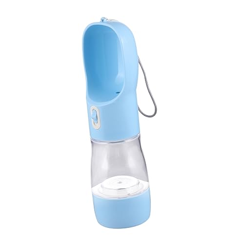 Housoutil tragbarer Hundenapf tragbare hundewasserflasche Trink Gläser Wassergläser Hund wasserflasche Wasserfutterspender Multifunktion Trinkflasche Hundefutter Geschirr von Housoutil