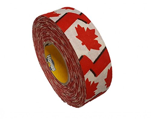 Schlägertape Profi Cloth Hockey Tape 25mm f. Eishockey Canadian Flag, 18 m von Howies