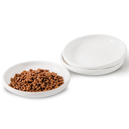 Howise Howise Futternapf für Katzen aus Keramik, für Futter und Wasser, 14 cm, 3 Stück von Howise