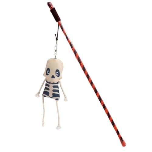 Hozaenwa Katzenangel, Halloween Katzenangel Indoor, Interaktive Angel mit Kürbisgeist gegen Langeweile, zur Jagdsimulation und Bewegung Hozaenwa Katzenangel, Halloween Katzenangel Indoor, Interaktive Angel mit Kürbisgeist gegen Langeweile, zur Jagdsimulation und Bewegung von Hozaenwa