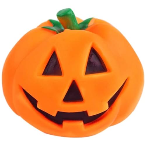 Hperu Halloween Halloween Kürbisspielzeug Squeak -Spielzeug kaubar Halloween Ornamente für Haus Halloween Hundespielzeug von Hperu