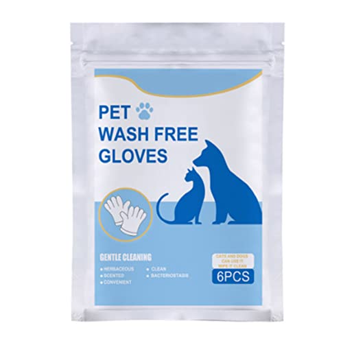 Hperu Haustierpflegehandschuhe Einweghochstierschuh Handschuhe Hundepfeilschuhl von Hperu
