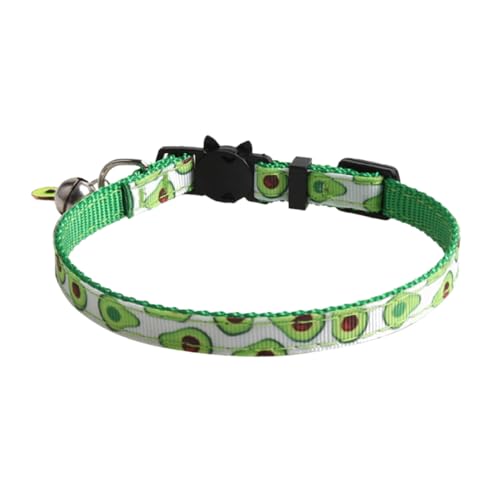 Pet Collar Breakaway Cat Kragenband einstellbares Haustierkragen mit Glockenmuster für Kätzchen Kitty Cat Pet Collar von Hperu