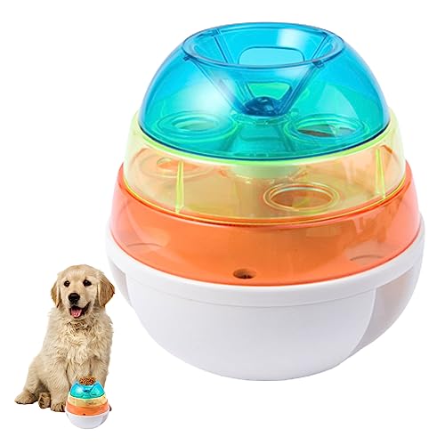 Turmhund Slow Feeder Hund Bowl behandeln Turm Food-Grade Hunde langsam füttern lustige Tower Tower Toy Haustier Snack Turm von Hperu