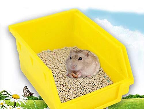 Hpybest Katzentoilette für Kleintiere, für Hamster, Meerschweinchen, groß von Hpybest