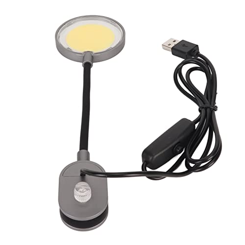 Huairdum Aquarium-Clip-On-Licht, 5 W LED-Aquarienlicht. 360-Grad-Beleuchtung. Augenschutz. Universell für Salzwasser von Huairdum