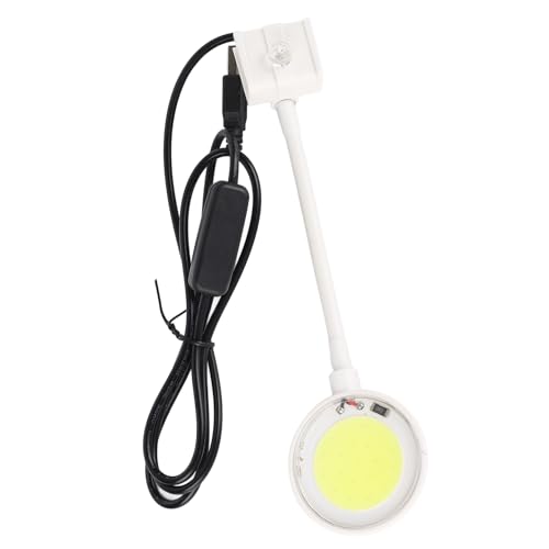 Huairdum Aquarium-Lampe, Hohe Helligkeit, Zum Aufstecken, USB-Aquarium-Licht, LED, 360-Grad-Drehung, COB-Chip für Salzwassertank (SZD-Y400W) von Huairdum