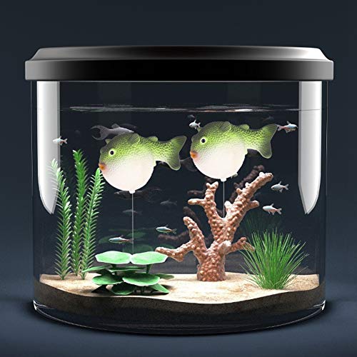 Huairdum Künstlicher Globefish Künstlicher, Simulation Künstliche dekorative Verzierung Künstlicher Globefish, Aquarium Landschaft, kleines Globefish Aquarium für Aquarium Tank(Gre von Huairdum