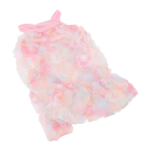 Huairdum Pet Suspender Dress Cute Floral Pet Dress Feine Verarbeitung Weich für Outdoor-Katzen für Partys (L) von Huairdum