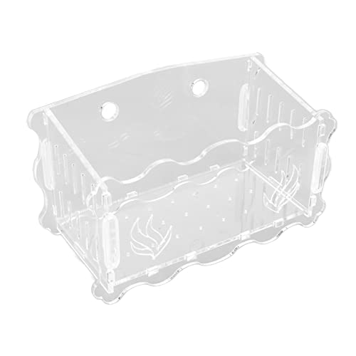 Huairdum Wasserpflanzentopf, Pflanzgefäßhalter, Transparent, Schönes Acryl, Langlebig für die Dekoration (4,5 kg / 9,9 Pfund) von Huairdum