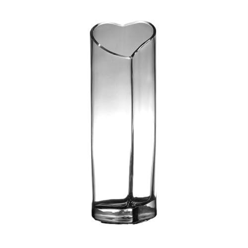 Aquarium Deko Fish Tank Living Room Small Glass Goldfish Aquarium Desktop Mini Aquarium Romantic Creative Heart-Shaped Aquarium Fighting Fish Aquarium Mini Aquarium(Groß) von Huangj-0527