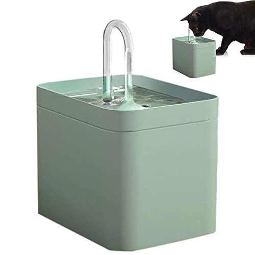 Trinkbrunnen für Katzen, 1,5 l großer Trinkbrunnen für Haustiere, Ultra-leiser automatischer Umlaufwasserspender, automatischer Trinkbrunnen für Katzen und Hunde von Huasean