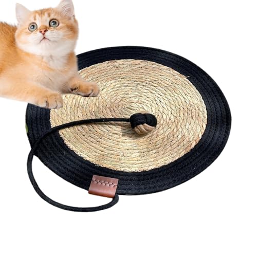 Huayeex Katzenkratzmatte, Haustierboden-Kratzteppich, 15,7 Zoll Indoor Cats Wall Scratcher Möbelschutz für Couch, Teppich, Sofa von Huayeex