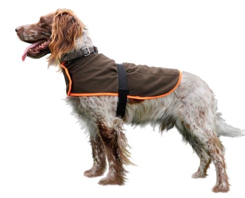 Hubertus Hunde-Fleece-Abschwitzdecke (Oliv) L von Hubertus