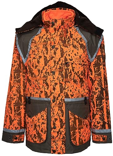 Hubertus Hundeführer Drückjagdjacke Blaze-orange-tarn (XXL) von Hubertus