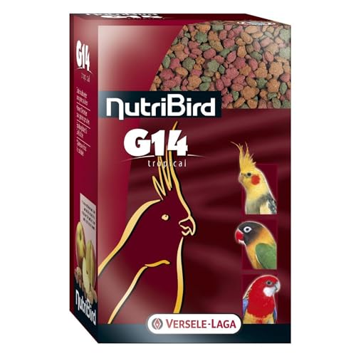 Versele Laga Papageien, Nutribird Pflege G14 Tropical 1 kg von Hucbdjt