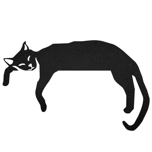 Katzen-Tür-Eckschild, Katzen-Tür-Eck-Dekor,Schlafende Schwarze Katze Türschild | Cartoon-Katzen-Türecke und Fensterbank, Heimdekoration für Party, Tisch, Türrahmen, Dekor-Requisiten von Hudhowks