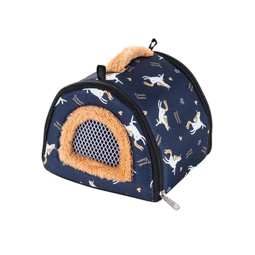 Huehkir Pet Carriertasche, Hamster -Trägertasche - Hedgehog -Träger Windschutzkoffer - Warm ausgehender Beutel kompakt, der Pack für kleine Tiere trägt von Huehkir