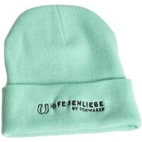 Hufeisenliebe Beanie Mütze türkis von Hufeisenliebe