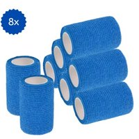 Hufeisenliebe PetPerfekt Bandagen 7,5cm x 4,5m 8 blau von Hufeisenliebe