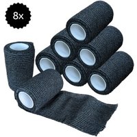 Hufeisenliebe PetPerfekt Bandagen 7,5cm x 4,5m 8 schwarz von Hufeisenliebe