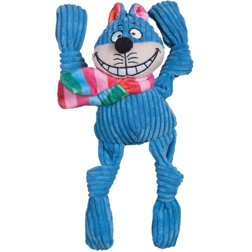 HuggleHounds - Rainbow Cheshire Cat Knottie - Small von HuggleHounds