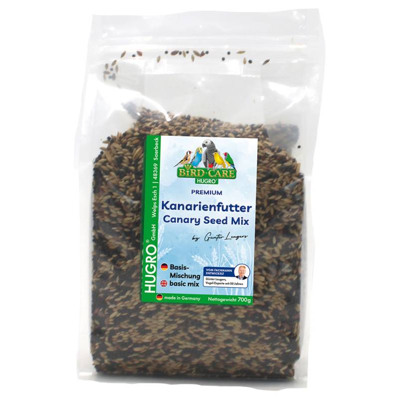 Hugro Kanarienfutter Basismischung - 700 g von Hugro