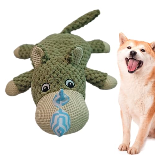 Hugsweet Beißspielzeug für Welpen, Kauplüschspielzeug für Hunde,Quietschspielzeug für Hunde | Weiche Welpengeräuschtiere für Haustiere, mit Plüsch gefüllte Unterhaltung für Haustiere, ausgestopfte von Hugsweet